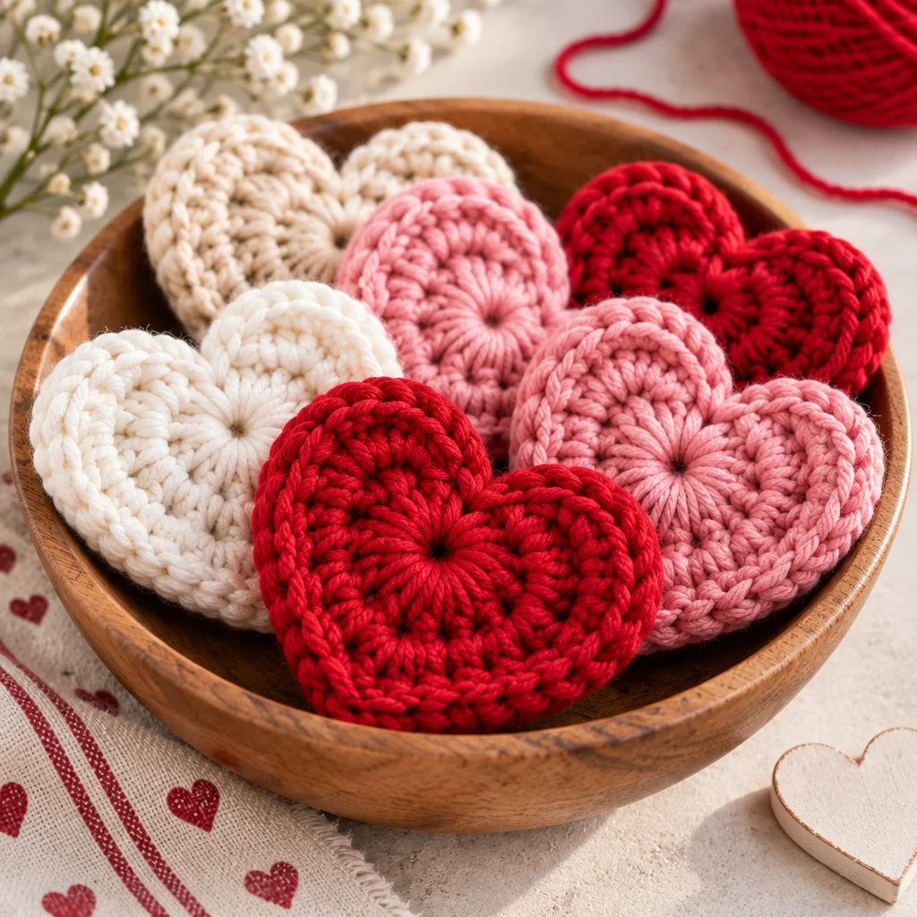 Easy Crochet Heart Pattern